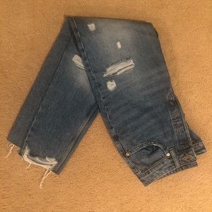 H&M “mom” jeans